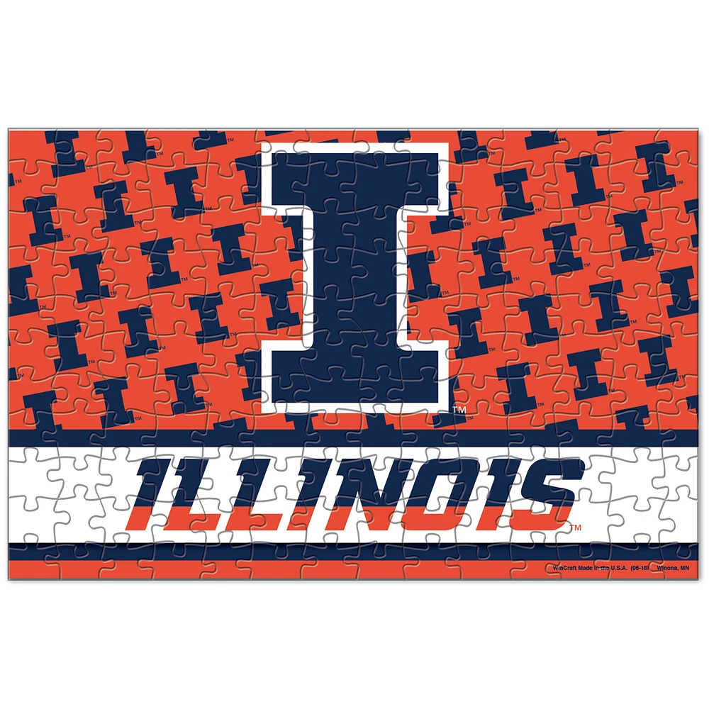 WinCraft Illinois Fighting Illini 150-Piece Team Puzzle