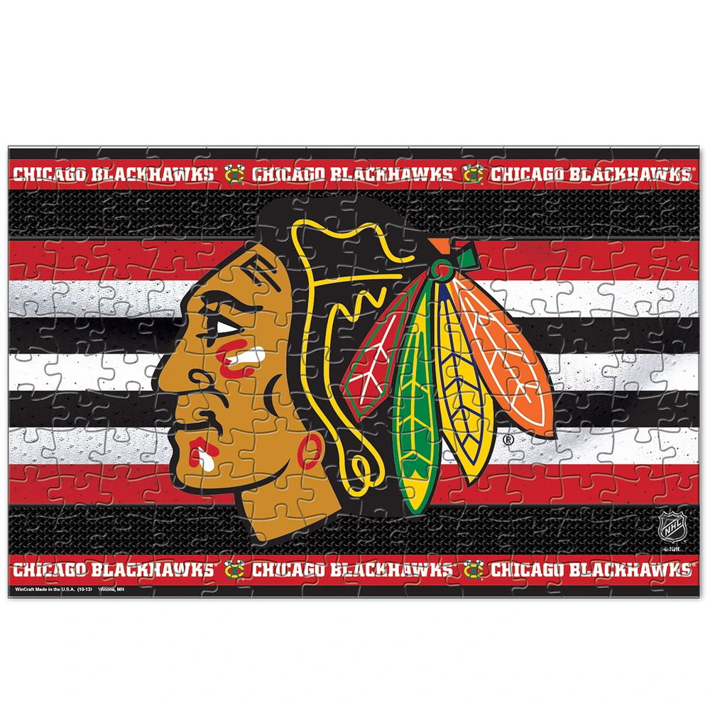 WinCraft Chicago Blackhawks 150-Piece Team Puzzle