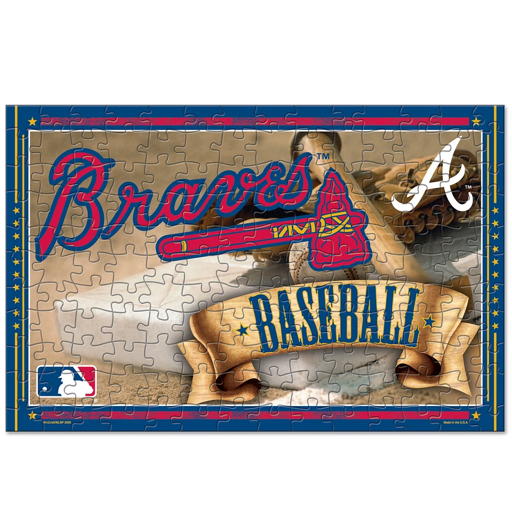 WinCraft Atlanta Braves 150-Piece Team Puzzle