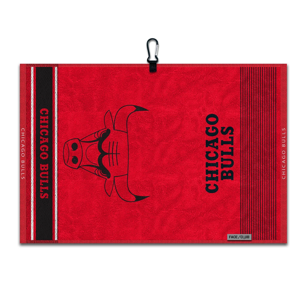 WinCraft Chicago Bulls 16" x 24" Jacquard Hand Towel with Carabiner