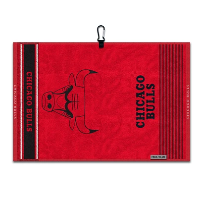 WinCraft Chicago Bulls 16" x 24" Jacquard Hand Towel with Carabiner