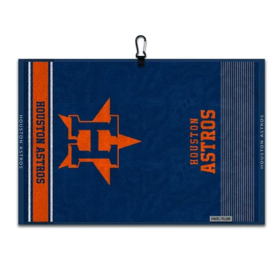 WinCraft Houston Astros 16" x 24" Jacquard Hand Towel with Carabiner