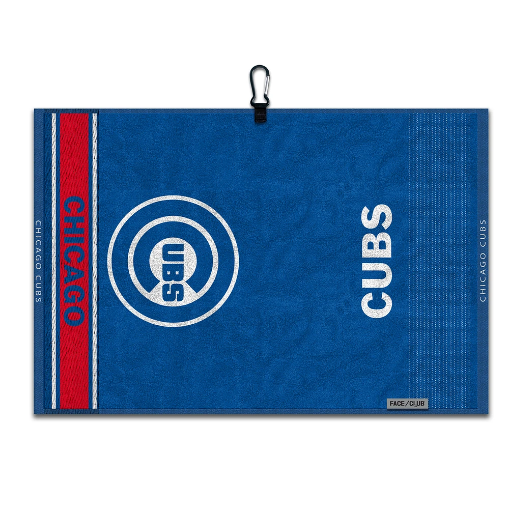WinCraft Chicago Cubs 16" x 24" Jacquard Hand Towel with Carabiner