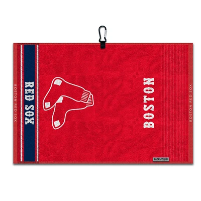 WinCraft Boston Red Sox 16" x 24" Jacquard Hand Towel with Carabiner