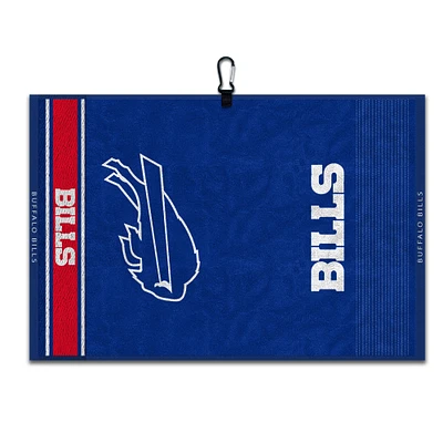 WinCraft Buffalo Bills 16" x 24" Jacquard Hand Towel with Carabiner