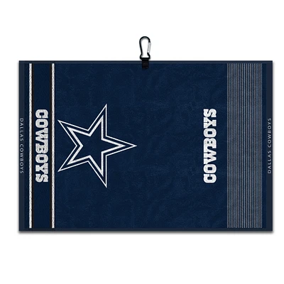 WinCraft Dallas Cowboys 16" x 24" Jacquard Hand Towel with Carabiner
