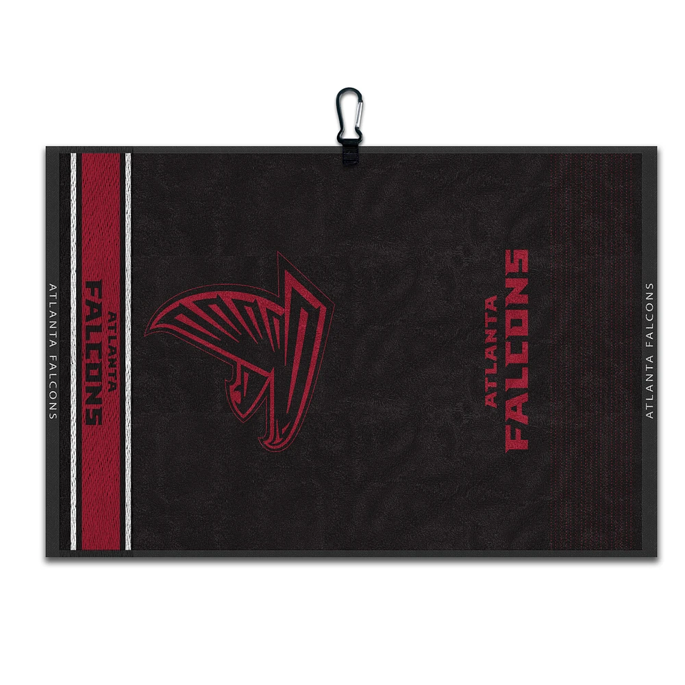 WinCraft Atlanta Falcons 16" x 24" Jacquard Hand Towel with Carabiner