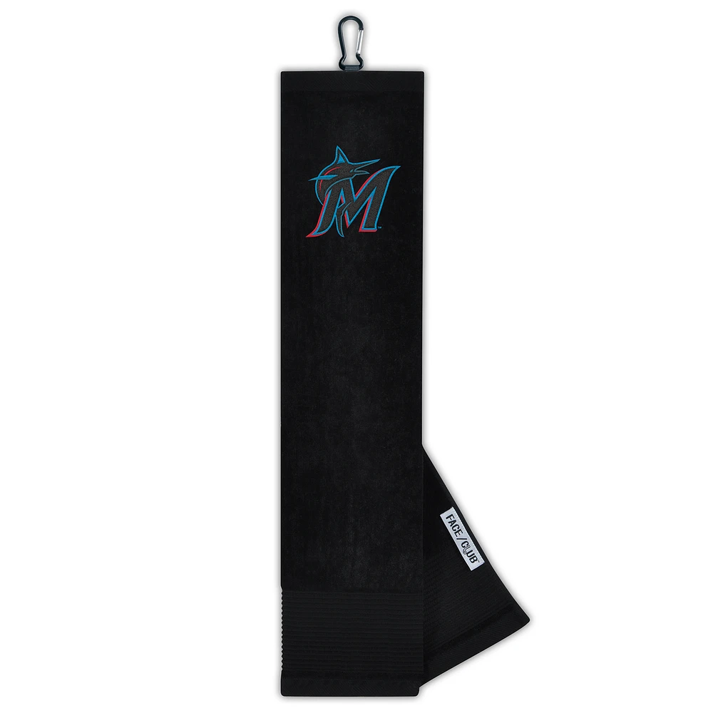 WinCraft Miami Marlins Team Logo Golf Towel