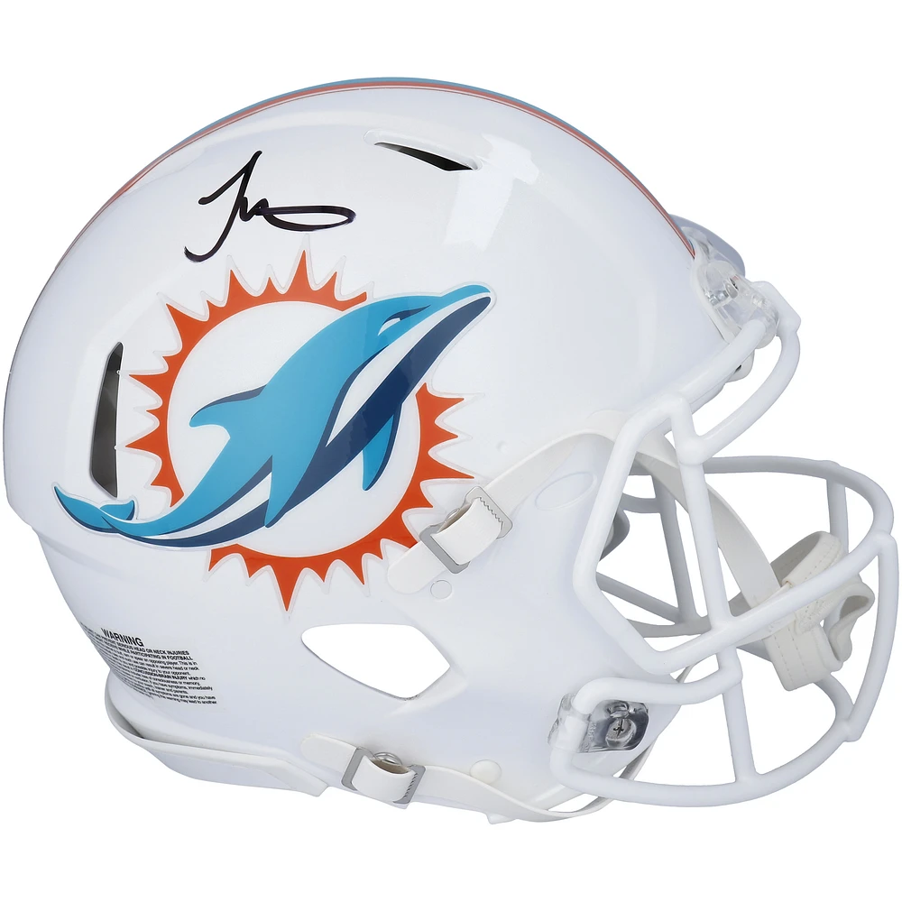 Tyreek Hill Miami Dolphins Autographed Riddell Speed Logo Authentic Helmet