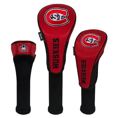 WinCraft St. Cloud State Huskies 3-Pack Golf Club Headcover Set