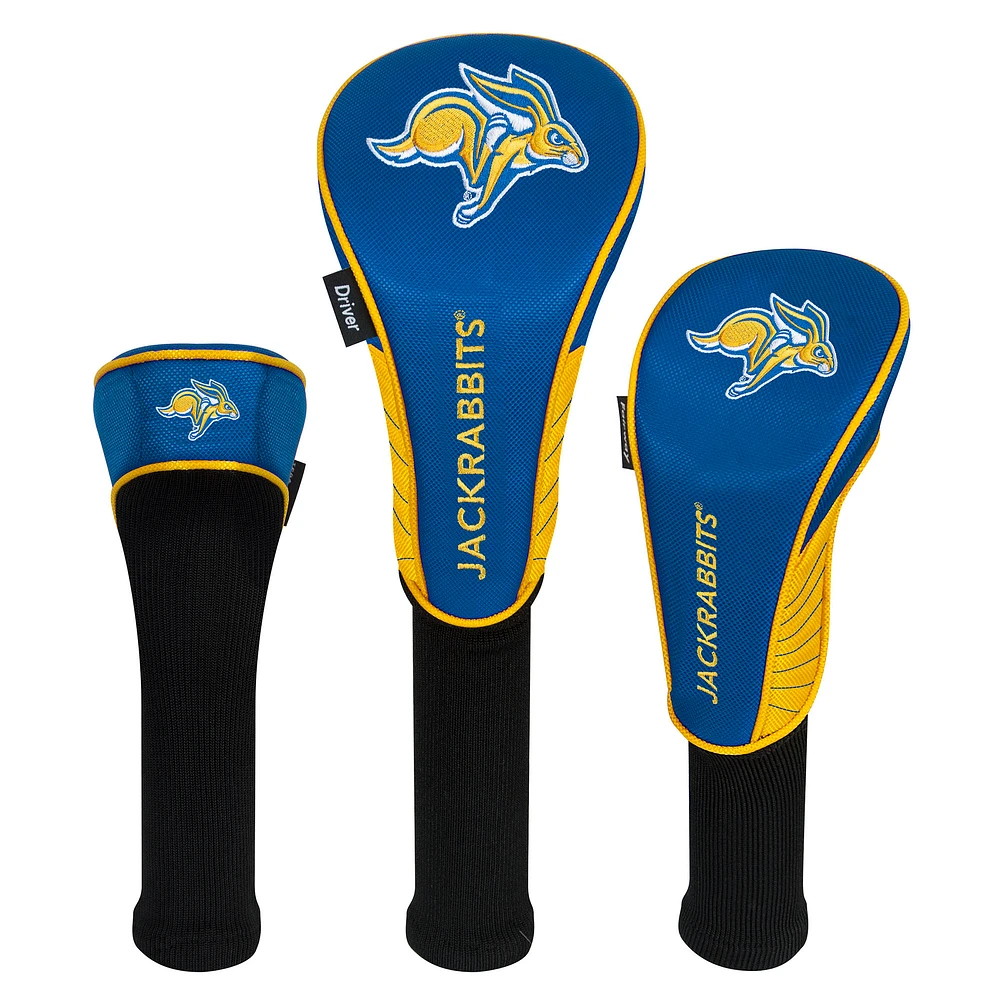 WinCraft South Dakota State Jackrabbits 3-Pack Golf Club Headcover Set