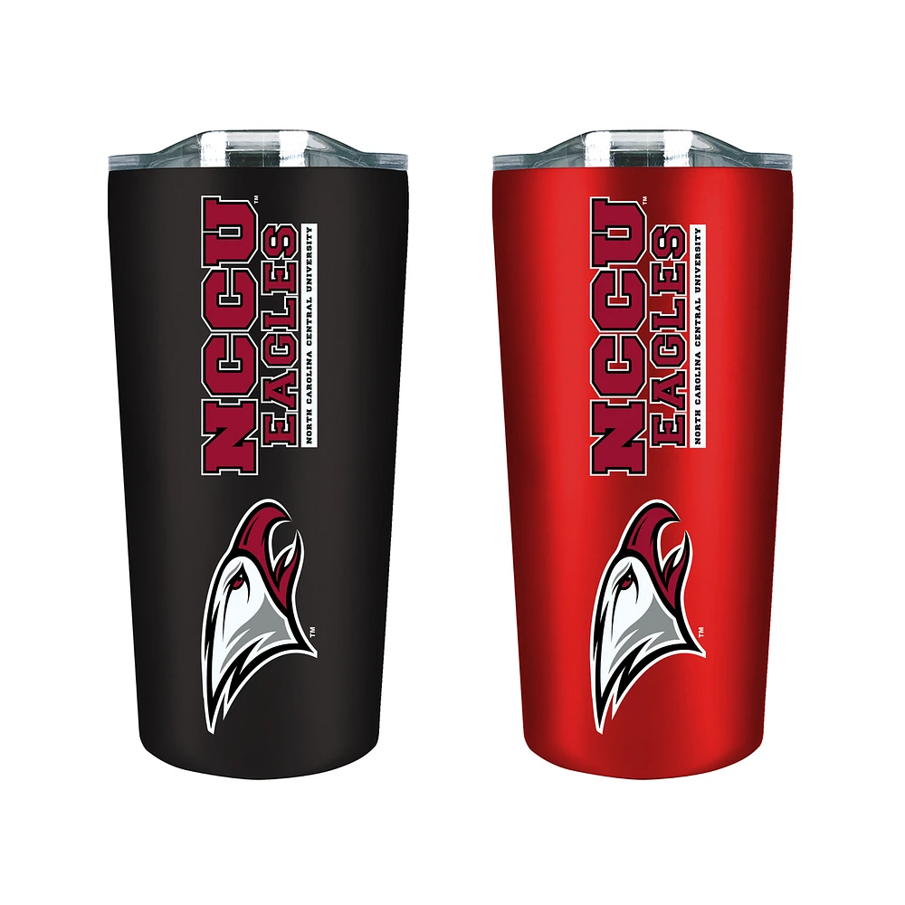 North Carolina Central Eagles 18oz. Soft Touch Tumbler Two-Piece Set
