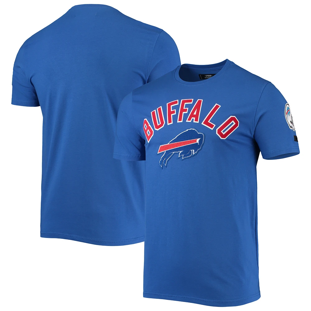 Men's Pro Standard Royal Buffalo Bills Team Classic Bristle Slim-Fit T-Shirt