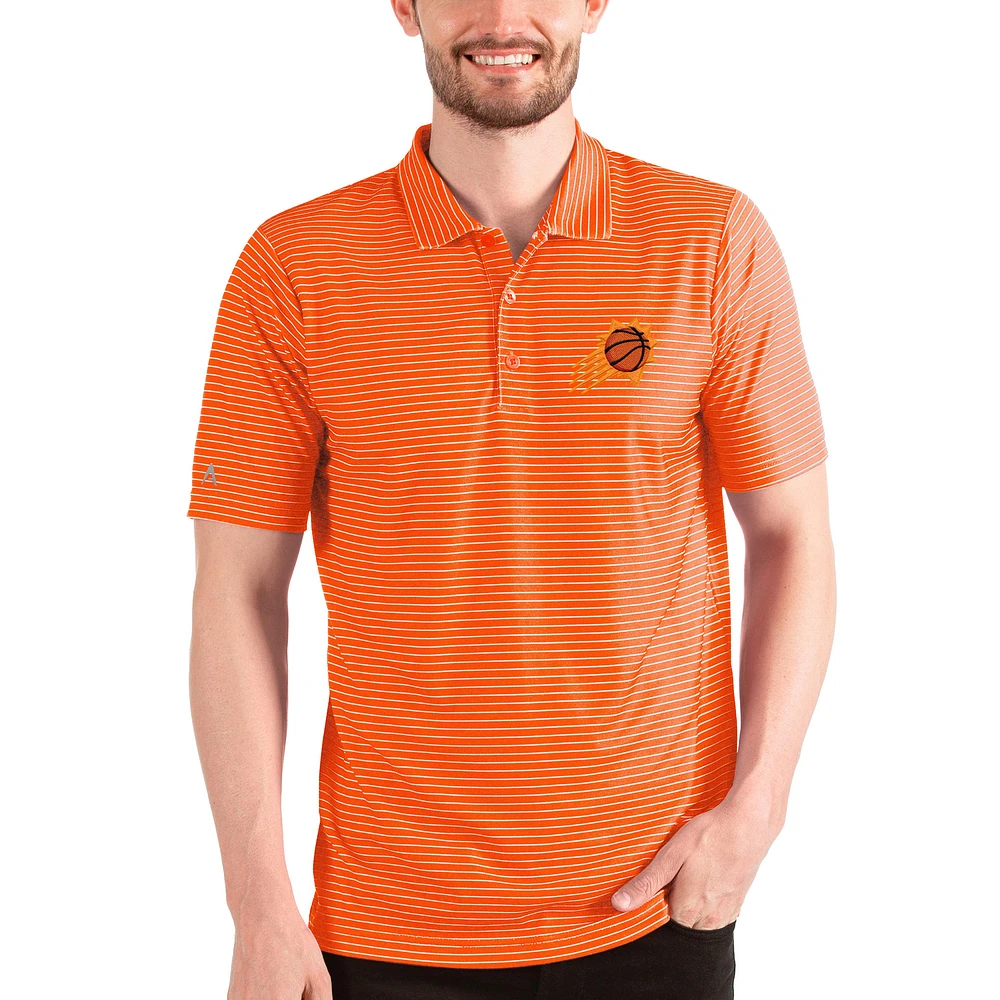 Men's Antigua Orange/White Phoenix Suns Esteem Polo