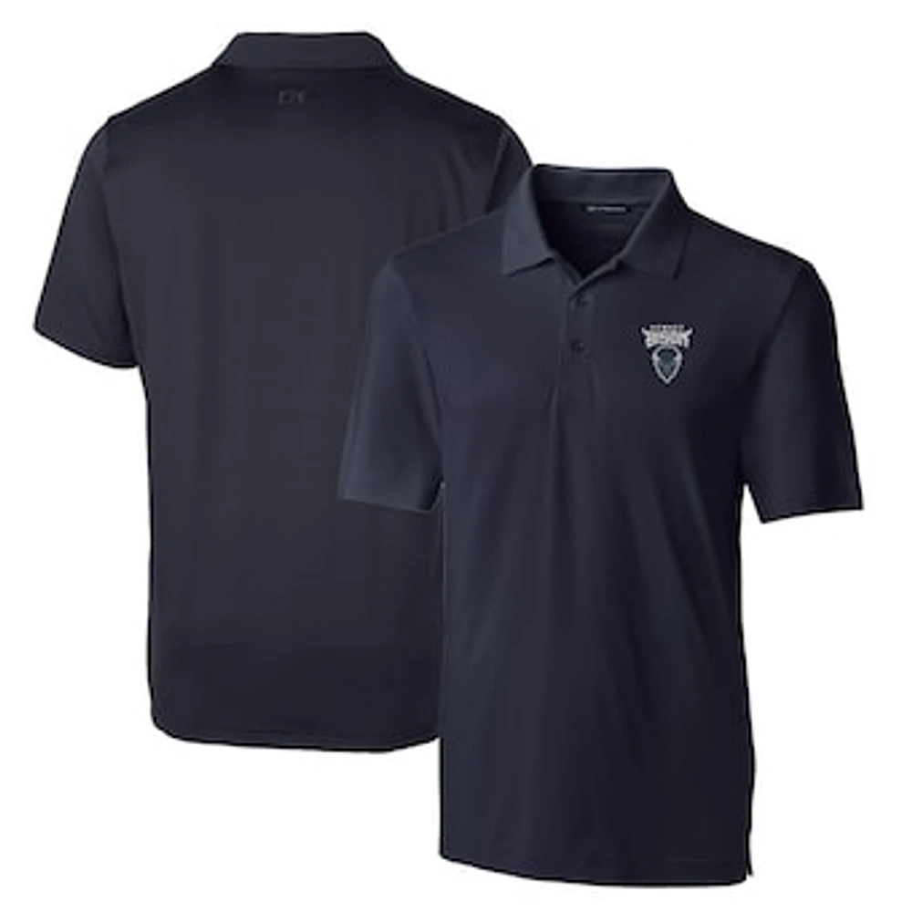 Men's Cutter & Buck Navy Howard Bison Big Tall Forge Stretch Polo