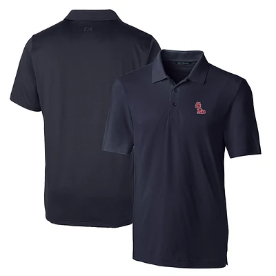 Men's Cutter & Buck Navy Ole Miss Rebels Big Tall Forge Stretch Polo