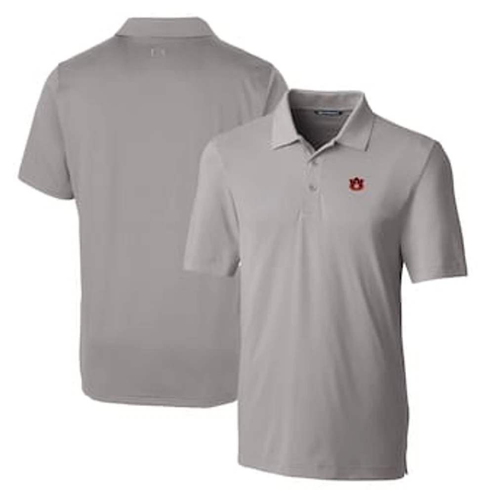 Men's Cutter & Buck Gray Auburn Tigers Big & Tall Forge Stretch Polo