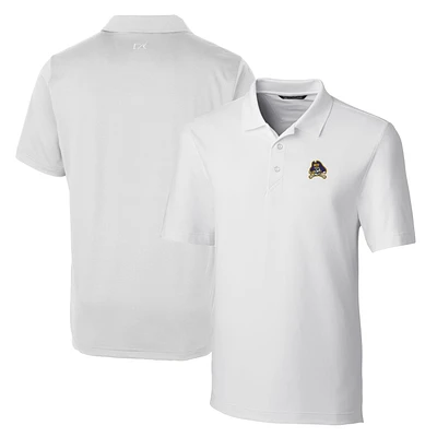 Men's Cutter & Buck White ECU Pirates Big Tall Forge Stretch Polo