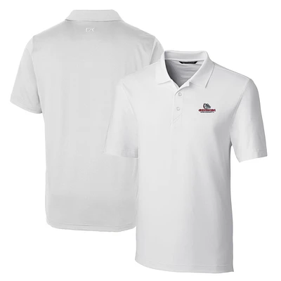 Men's Cutter & Buck White Gonzaga Bulldogs Big Tall Forge Stretch Polo