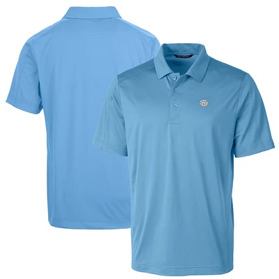 Men's Cutter & Buck Light Blue Southern University Jaguars Big Tall Prospect Textured Stretch Polo