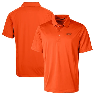 Men's Cutter & Buck Orange Pacific Tigers Big & Tall Prospect Textured Stretch Polo