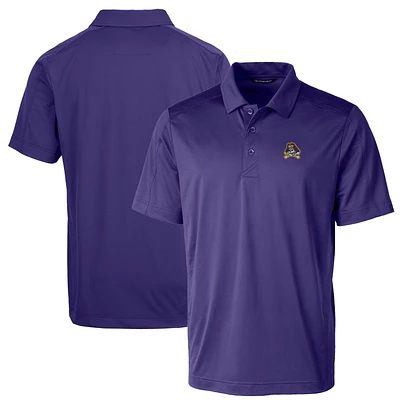 Men's Cutter & Buck Purple ECU Pirates Big Tall Prospect Textured Stretch Polo