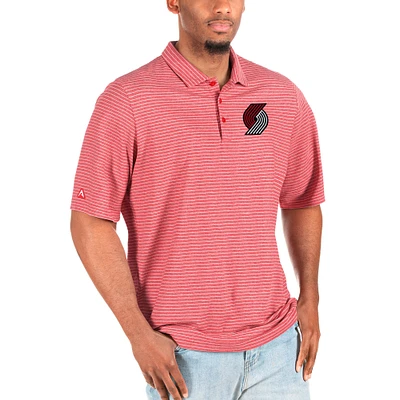 Men's Antigua Red Portland Trail Blazers Big & Tall Esteem Polo