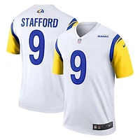 Men's Nike Matthew Stafford White Los Angeles Rams Legend Player Performance Top