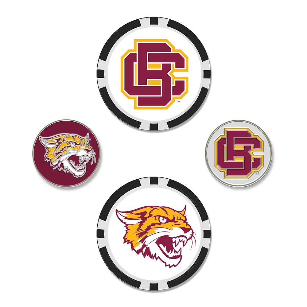 WinCraft Bethune-Cookman Wildcats Logo 4-Pack Ball Marker Set