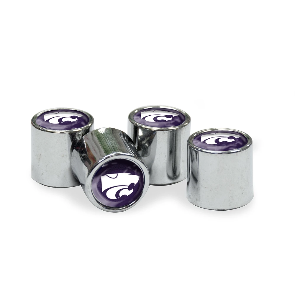 WinCraft Kansas State Wildcats Mini Team Logo Valve Stem Covers