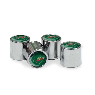 WinCraft Minnesota Wild Mini Team Logo Valve Stem Covers