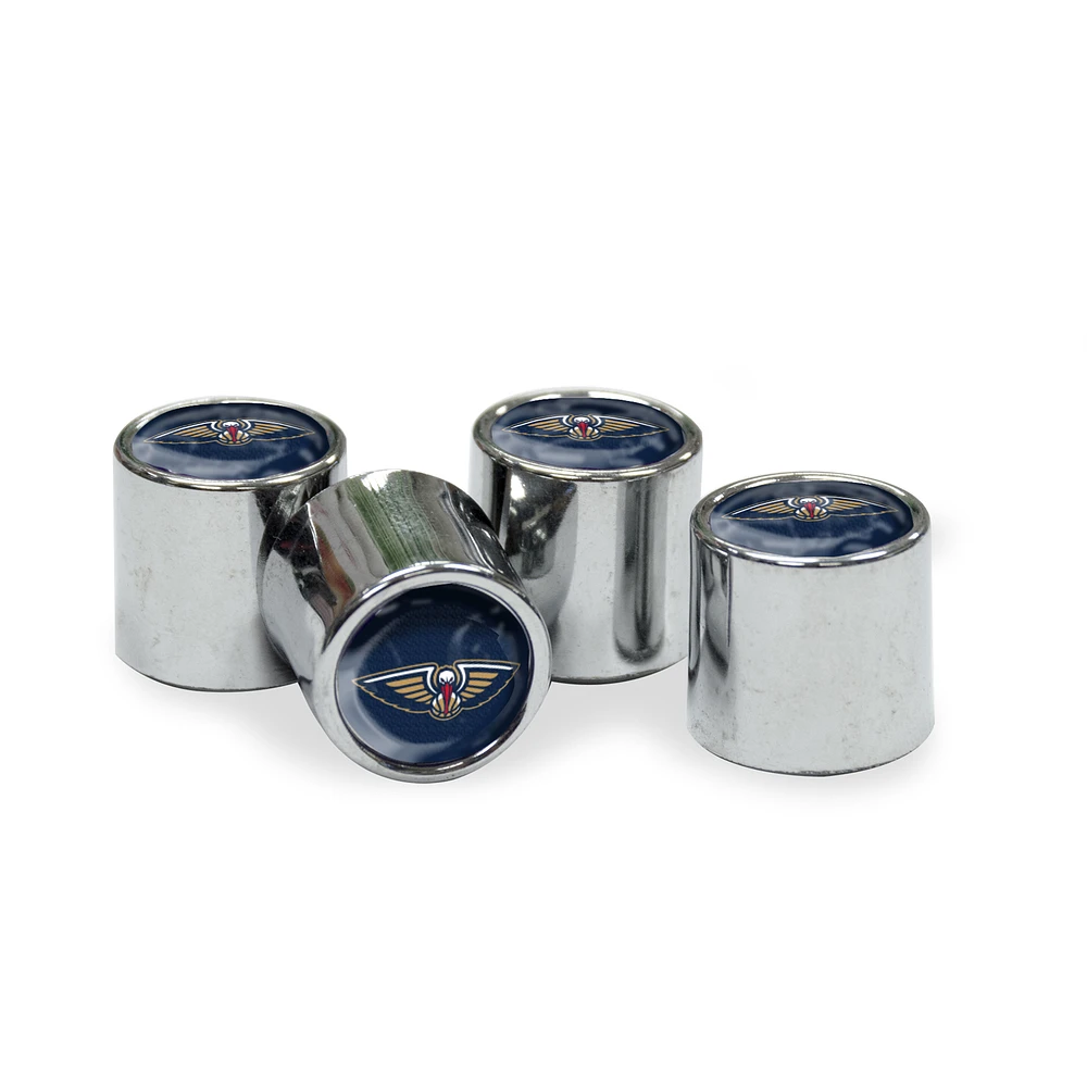 WinCraft New Orleans Pelicans Mini Team Logo Valve Stem Covers