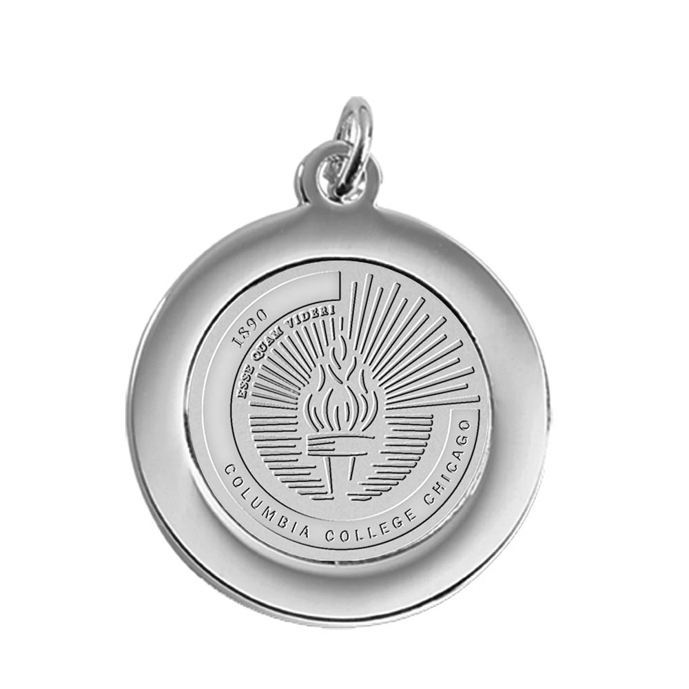 Silver Columbia Renegades Team Pendant