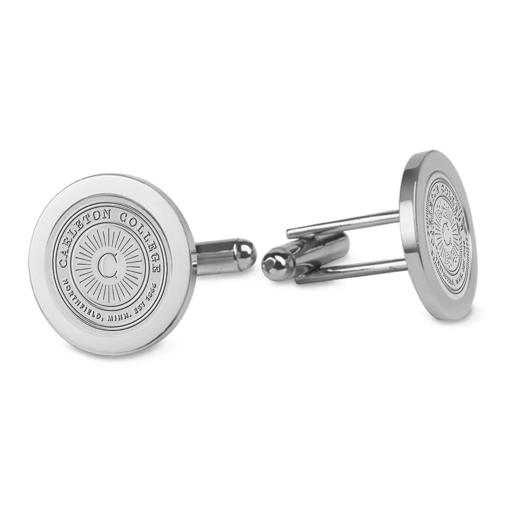 Silver Carleton Knights Cufflinks