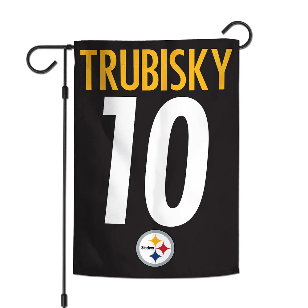 WinCraft Mitchell Trubisky Pittsburgh Steelers 12" x 18" Player Double-Sided Garden Flag