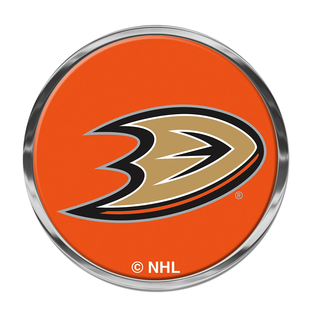 WinCraft Anaheim Ducks Chrome Domed Auto Emblem