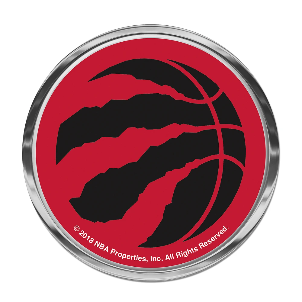 WinCraft Toronto Raptors Chrome Domed Auto Emblem