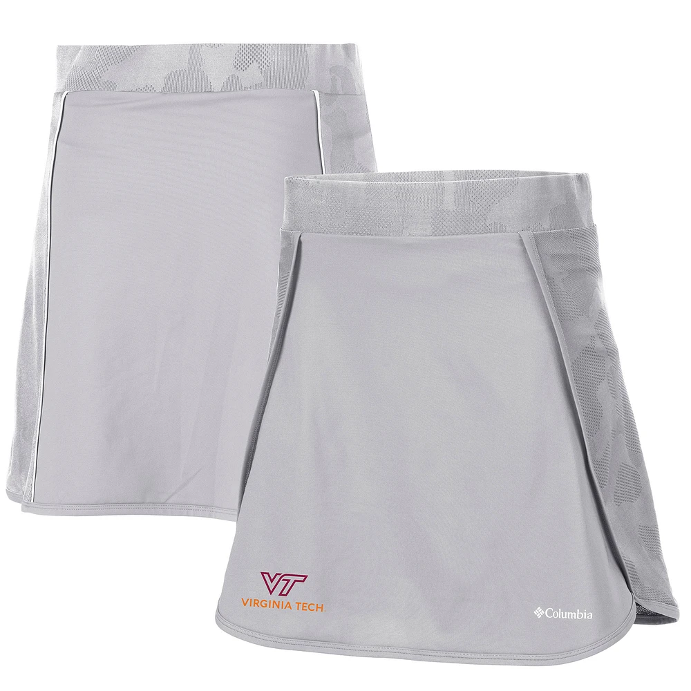Women's Columbia Gray Virginia Tech Hokies Up Next Skort