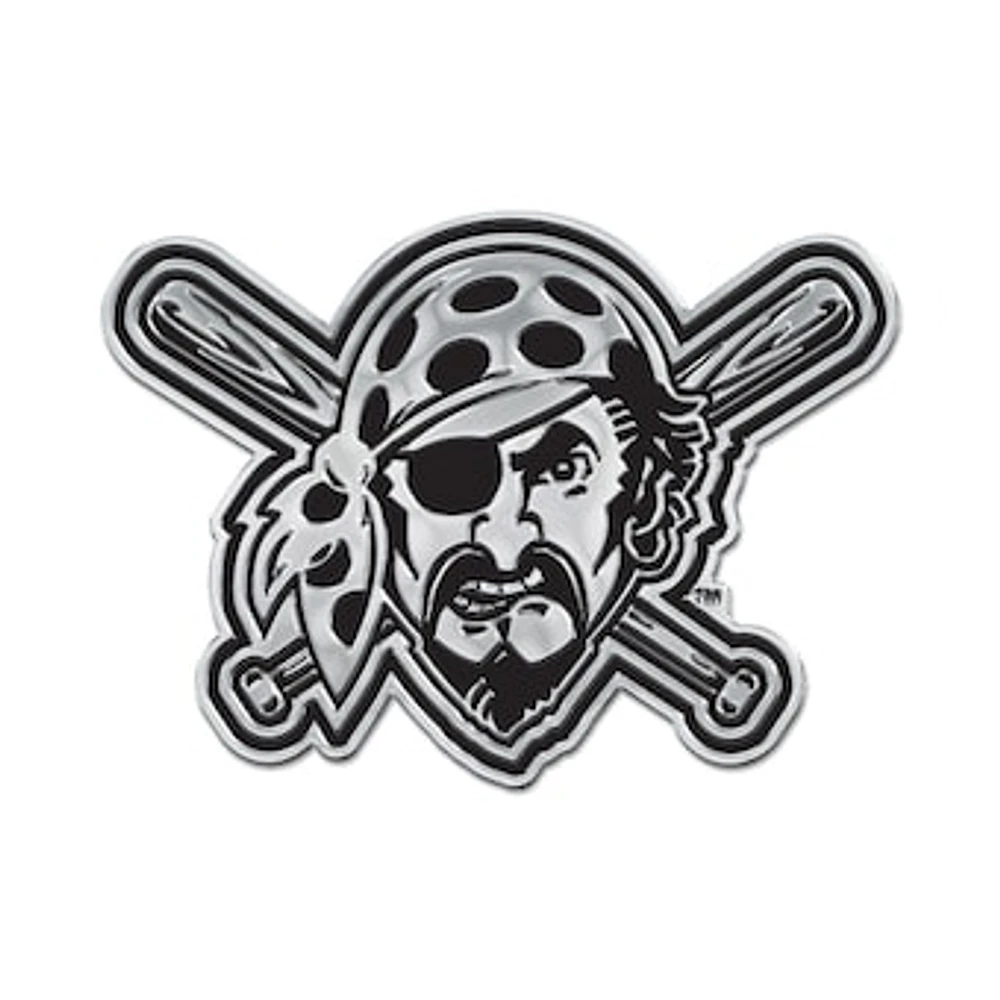WinCraft Pittsburgh Pirates Team Chrome Car Emblem