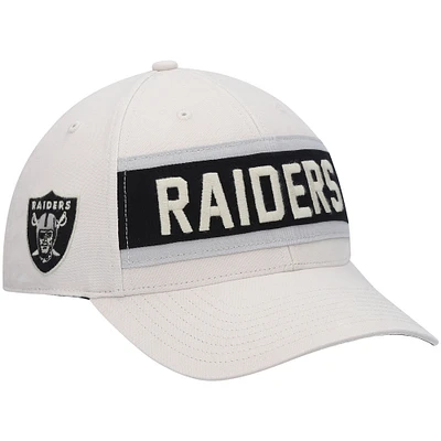 Men's '47 Cream Las Vegas Raiders Crossroad MVP Adjustable Hat