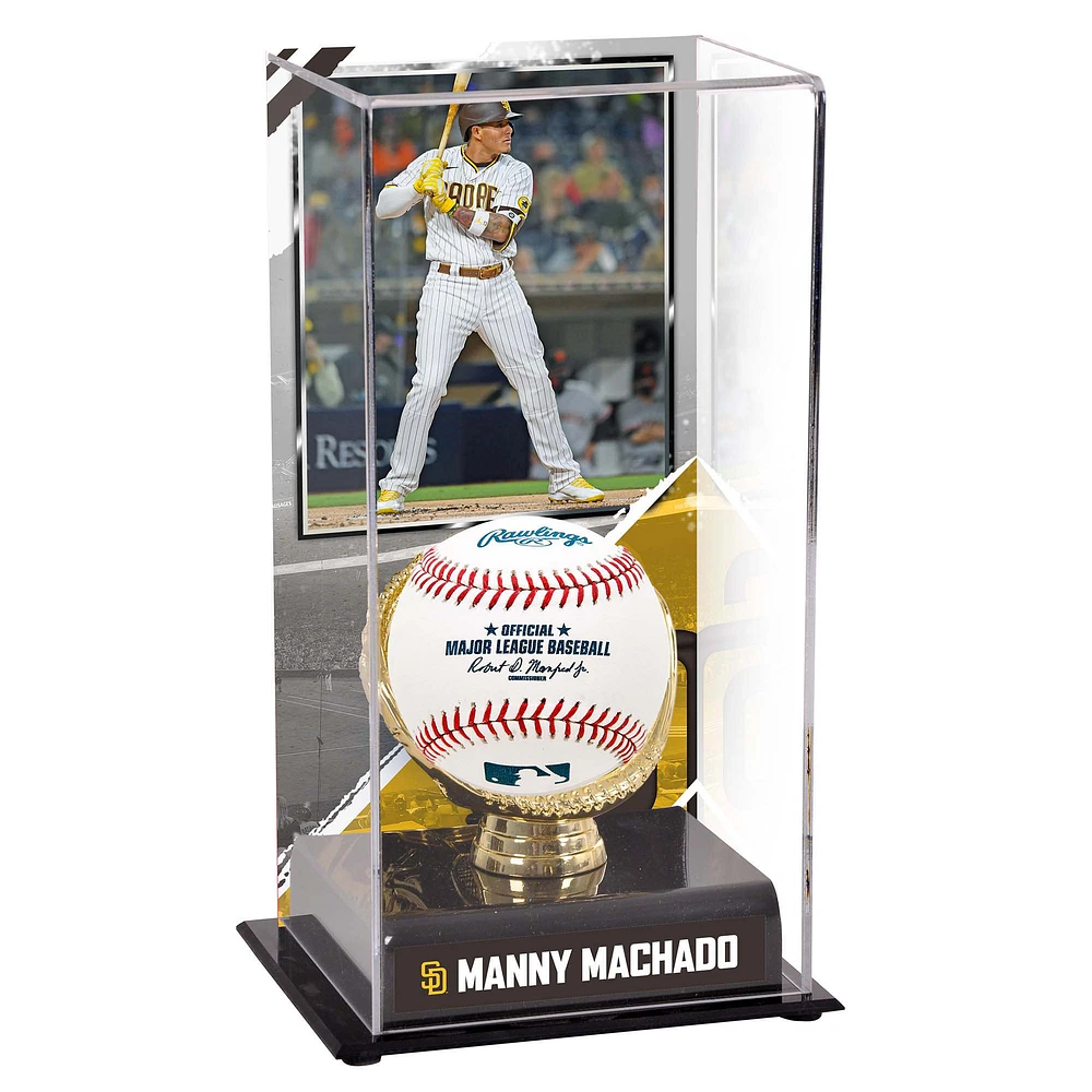 Manny Machado San Diego Padres Gold Glove Team Display Case with Image