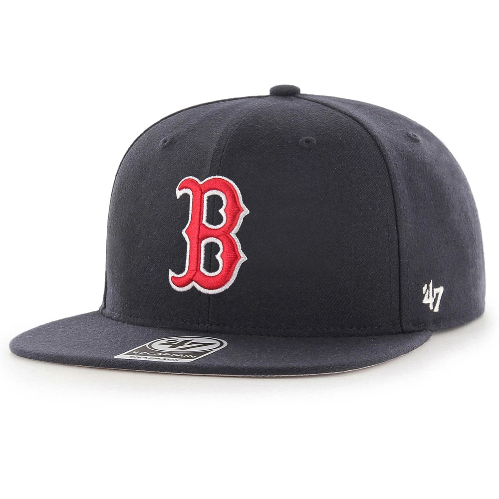 Men's '47 Navy Boston Red Sox Snapback Adjustable Hat