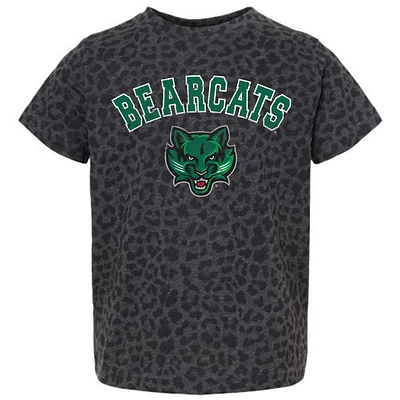 Youth Gameday Couture Leopard Binghamton Bearcats All the Cheer T-Shirt
