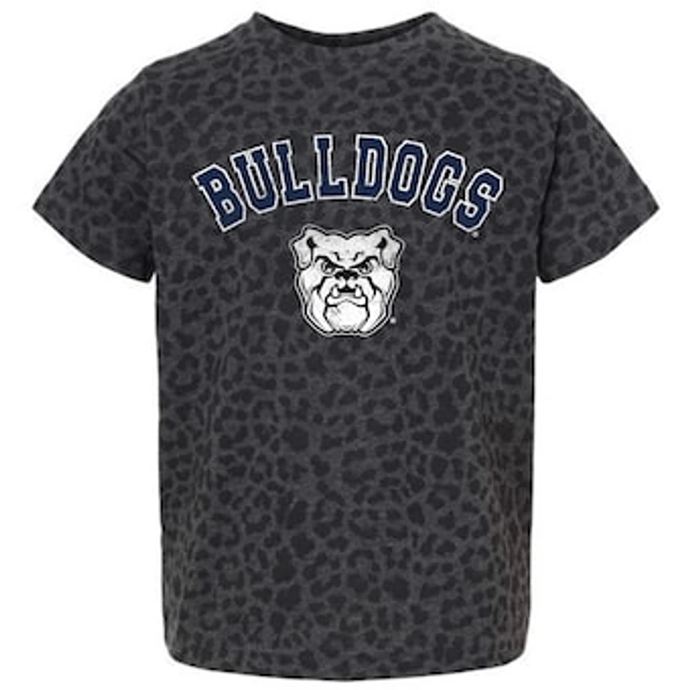 Youth Gameday Couture Leopard Butler Bulldogs All the Cheer T-Shirt