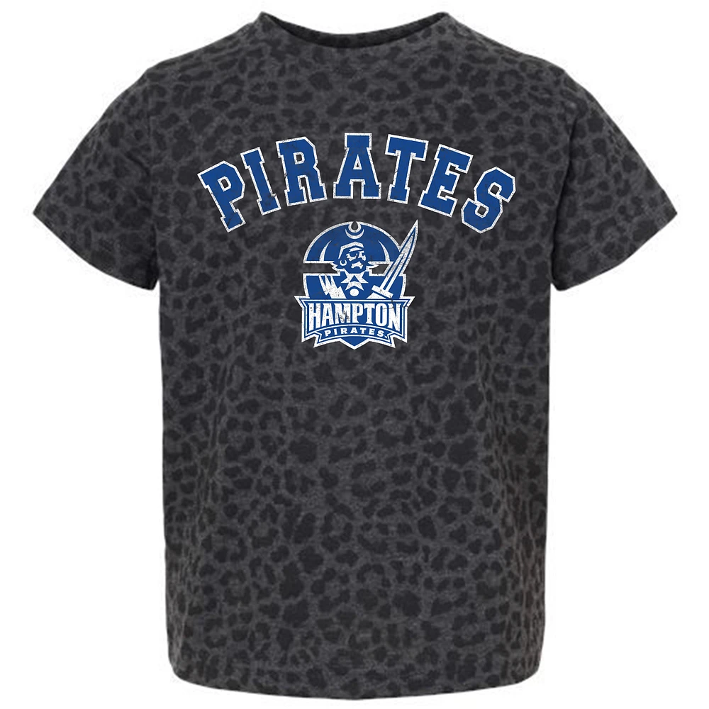 Youth Gameday Couture Leopard Hampton Pirates All the Cheer T-Shirt