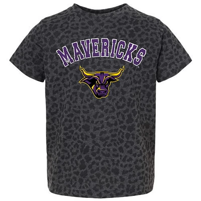 Youth Gameday Couture Leopard Minnesota State University Mankato All the Cheer T-Shirt
