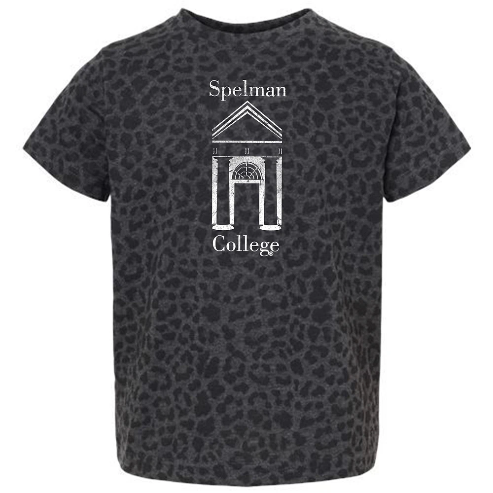 Youth Gameday Couture Leopard Spelman College Jaguars All the Cheer T-Shirt