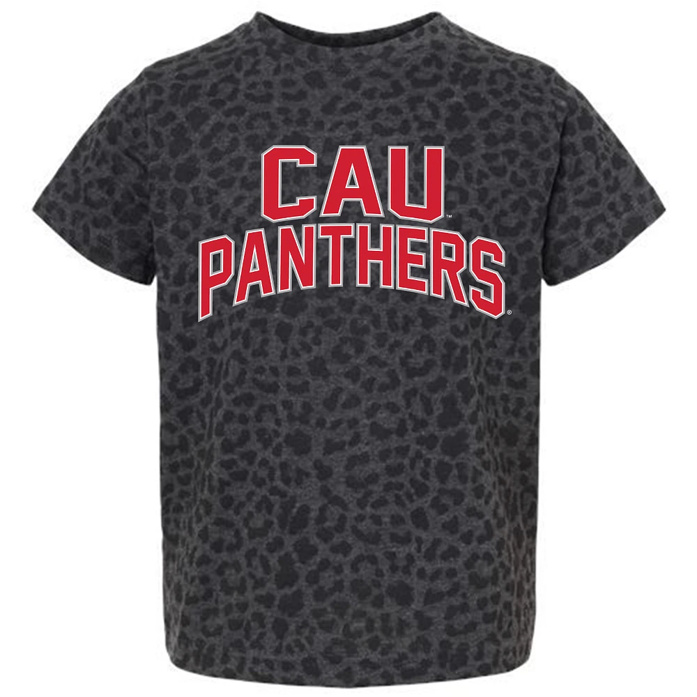 Youth Gameday Couture Leopard Clark Atlanta University Panthers Fan Favorite T-Shirt