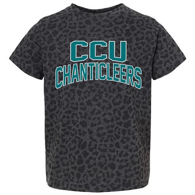 Youth Gameday Couture Leopard Coastal Carolina Chanticleers Fan Favorite T-Shirt