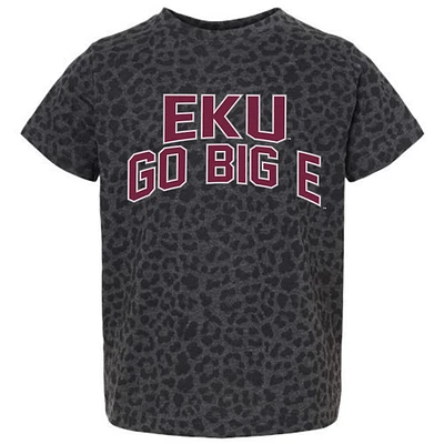 Youth Gameday Couture Leopard Eastern Kentucky Colonels Fan Favorite T-Shirt